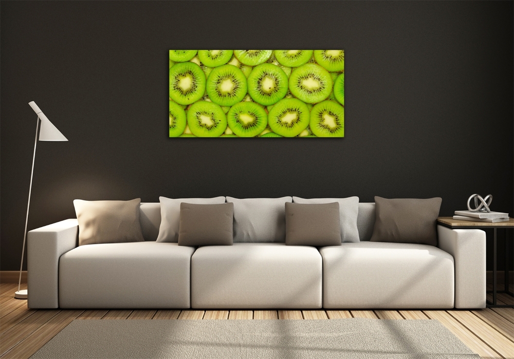 Tableau imprimé sur verre Kiwi