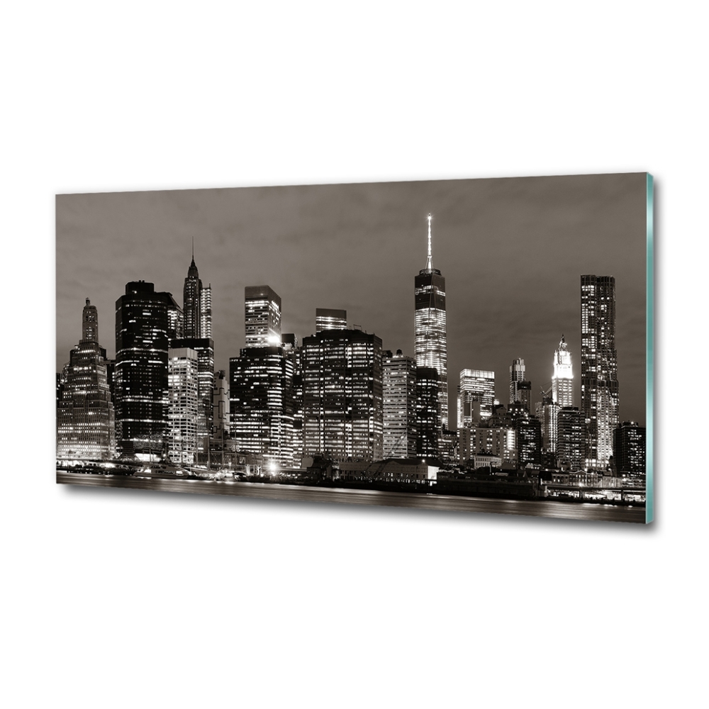 Tableau photo sur verre Manhattan NY