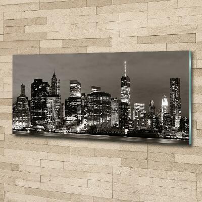 Tableau photo sur verre Manhattan NY