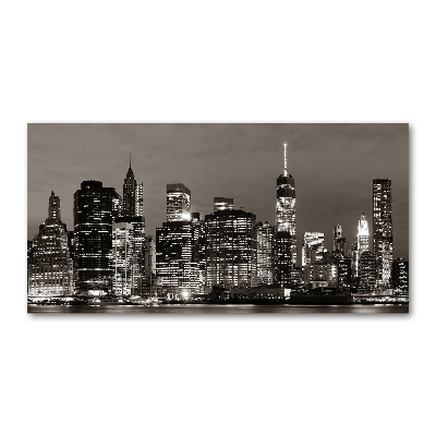 Tableau photo sur verre Manhattan NY