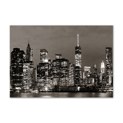 Tableau photo sur verre Manhattan NY