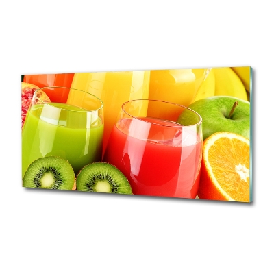 Tableau photo sur verre Jus de fruits