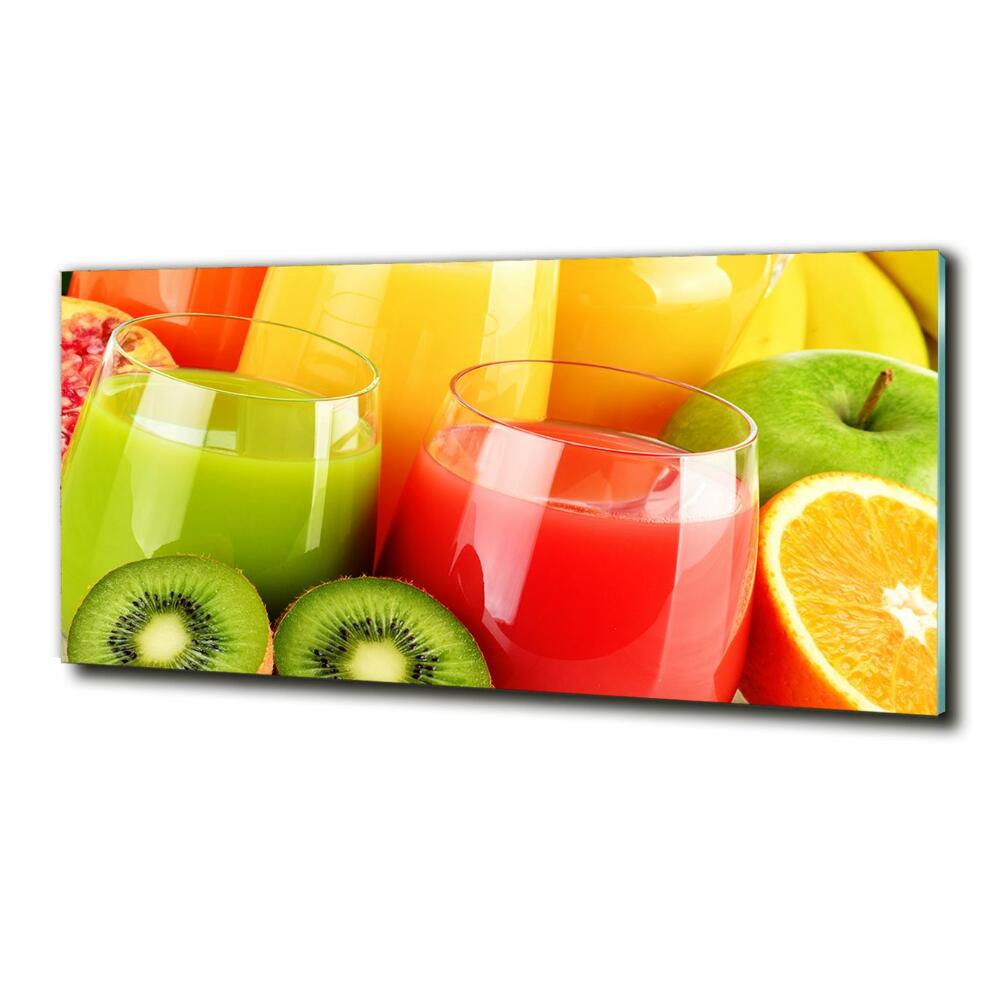 Tableau photo sur verre Jus de fruits