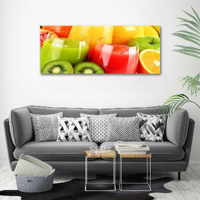 Tableau photo sur verre Jus de fruits