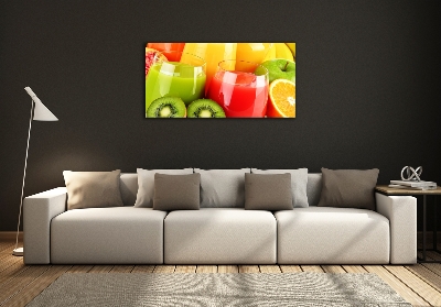 Tableau photo sur verre Jus de fruits