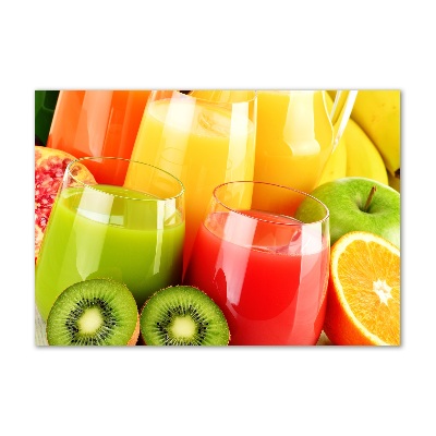 Tableau photo sur verre Jus de fruits