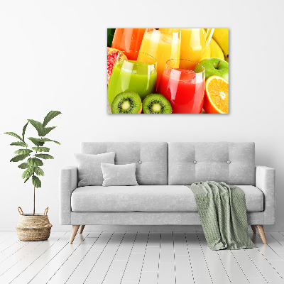 Tableau photo sur verre Jus de fruits