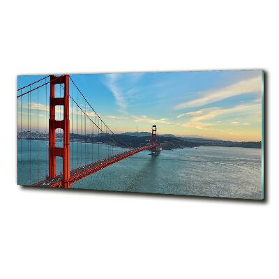 Tableau imprimé sur verre Le pont de San Francisco