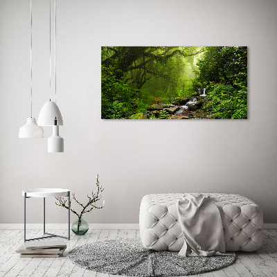 Tableau en verre Jungle au Népal