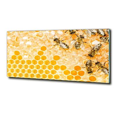 Tableau en verre Abeilles travailleuses