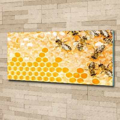 Tableau en verre Abeilles travailleuses