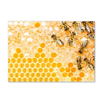 Tableau en verre Abeilles travailleuses