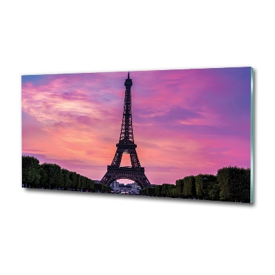 Tableau sur verre Tour Eiffel France