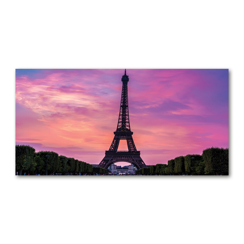 Tableau sur verre Tour Eiffel France