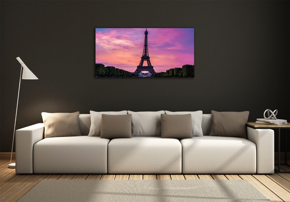 Tableau sur verre Tour Eiffel France