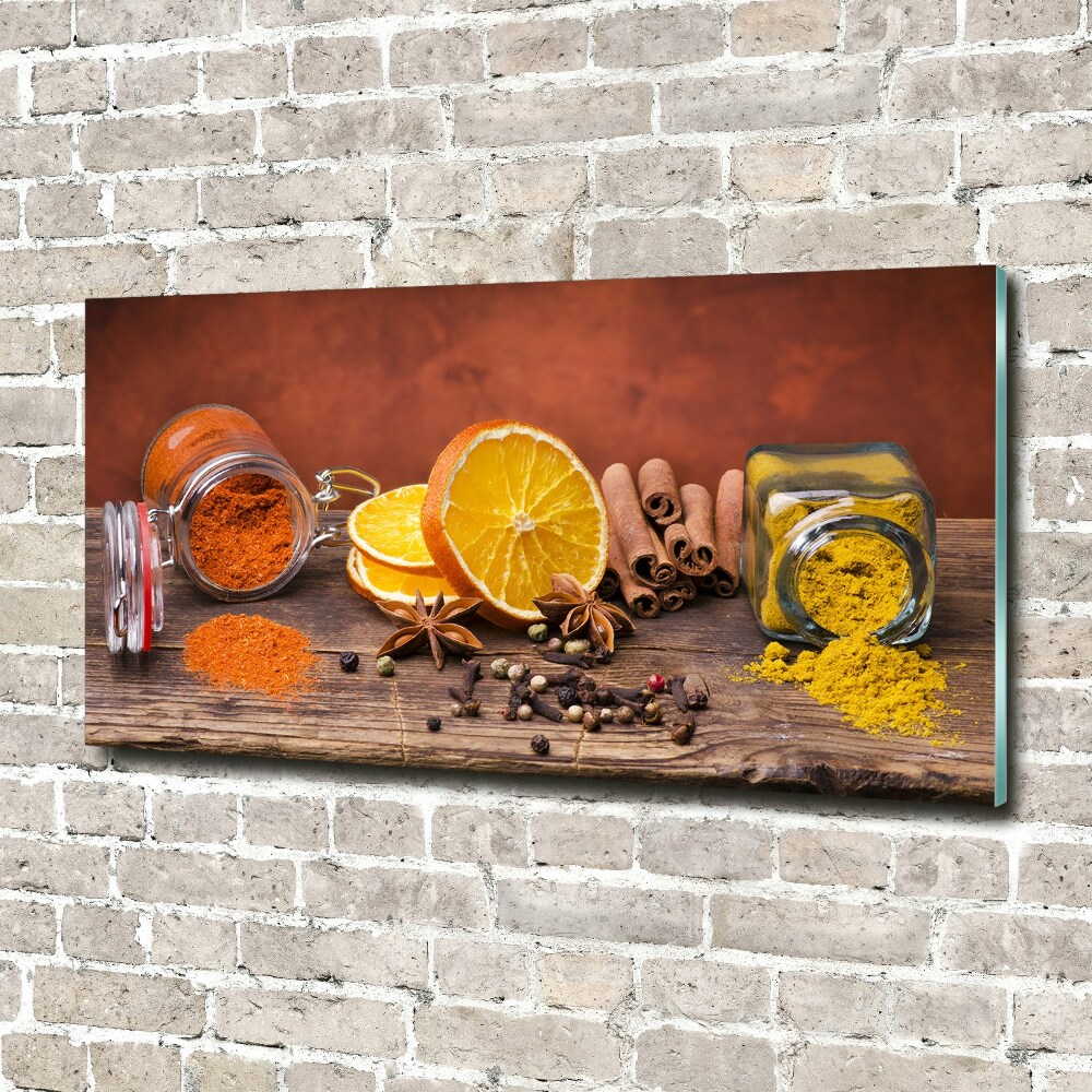 Tableau imprimé sur verre Mélange de pâtes