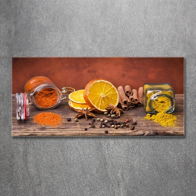 Tableau imprimé sur verre Mélange de pâtes