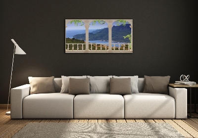 Tableau sur verre Vue de la baie