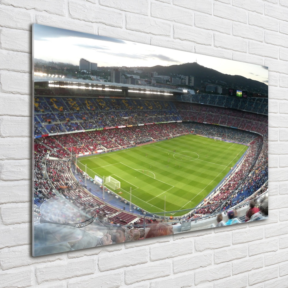 Tableau en verre Stade de Barcelone