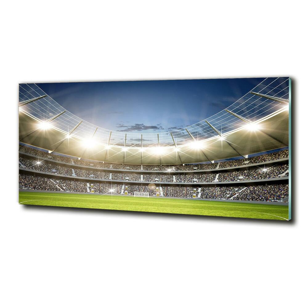 Tableau photo sur verre Stade