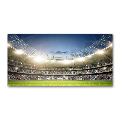 Tableau photo sur verre Stade