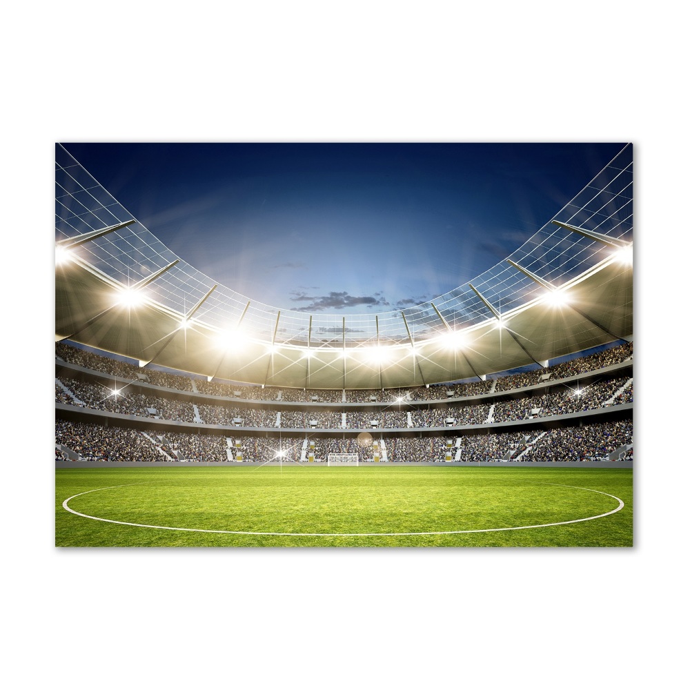 Tableau photo sur verre Stade