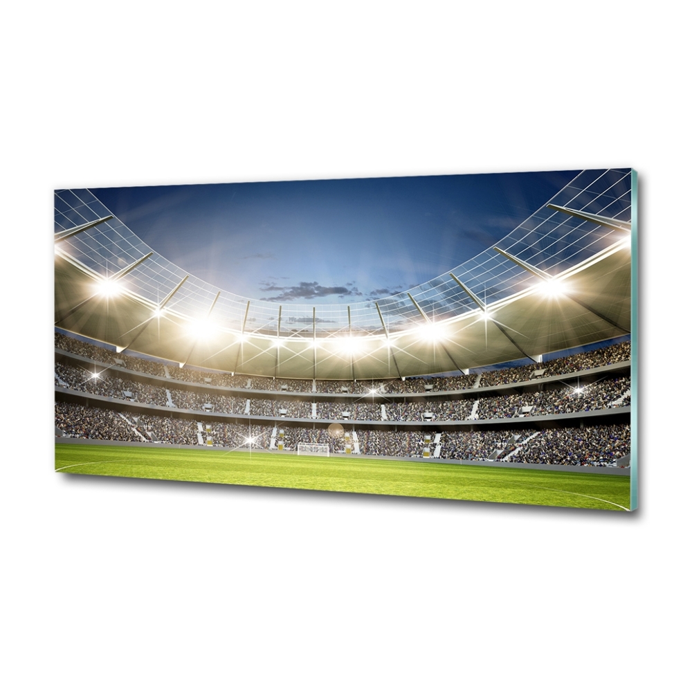 Tableau photo sur verre Stade