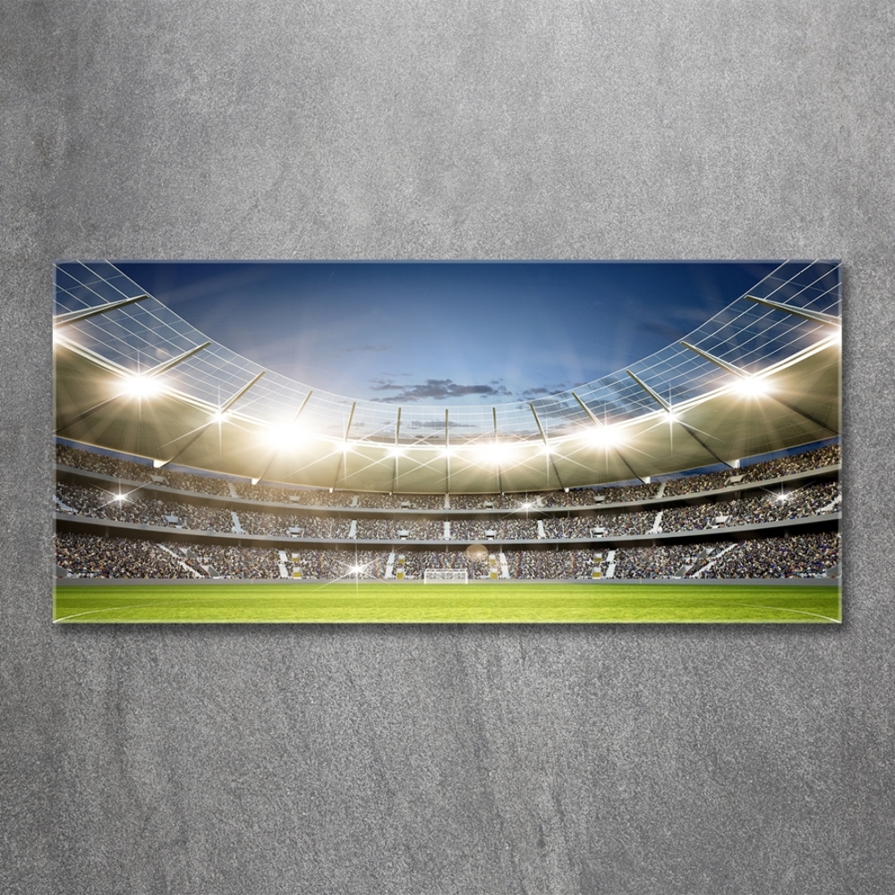 Tableau photo sur verre Stade