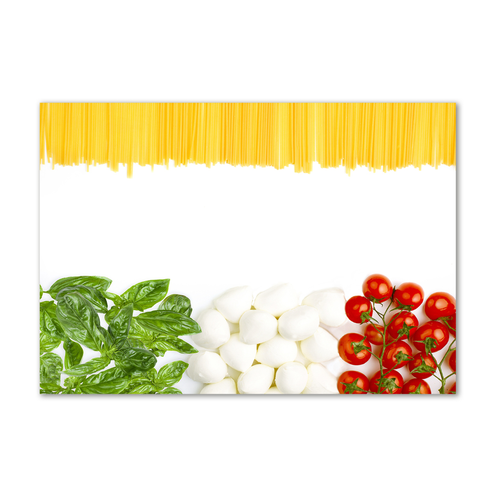 Tableau sur verre Drapeau italien