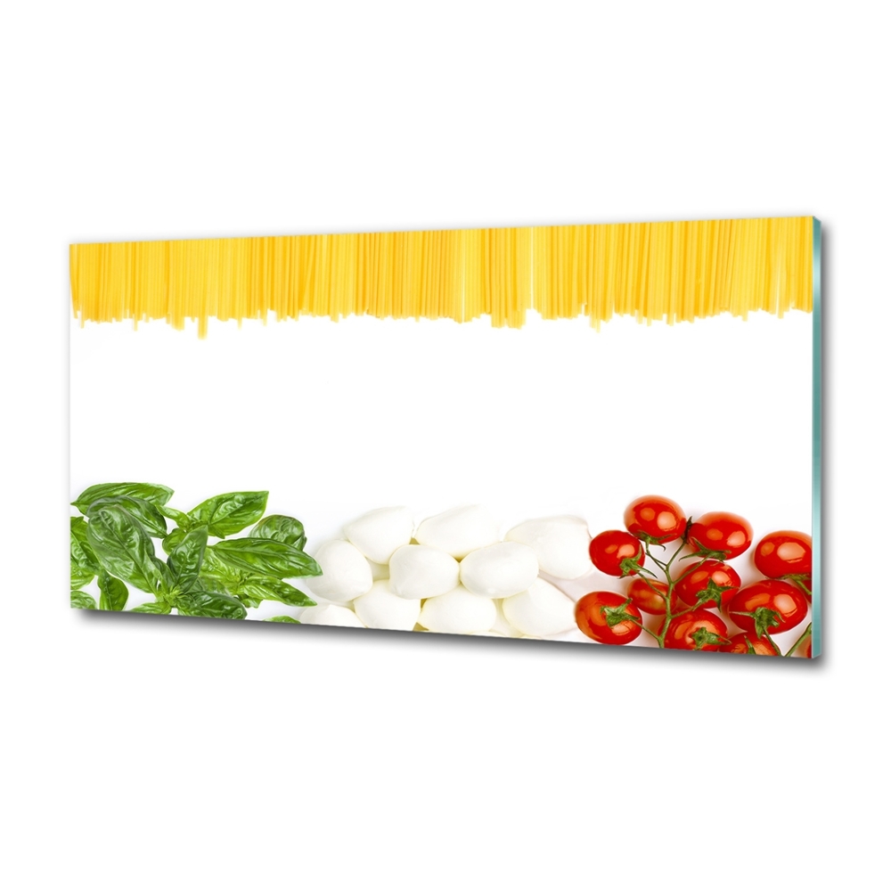 Tableau sur verre Drapeau italien