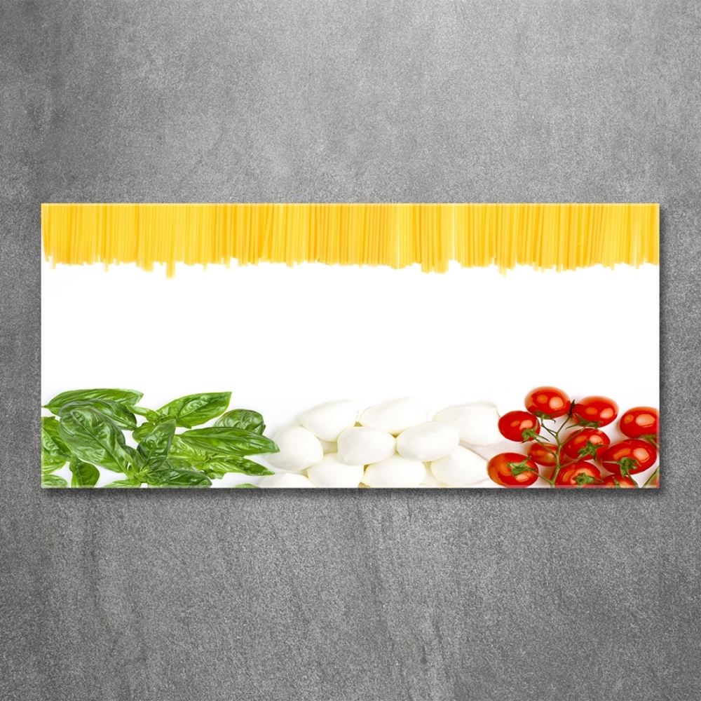 Tableau sur verre Drapeau italien