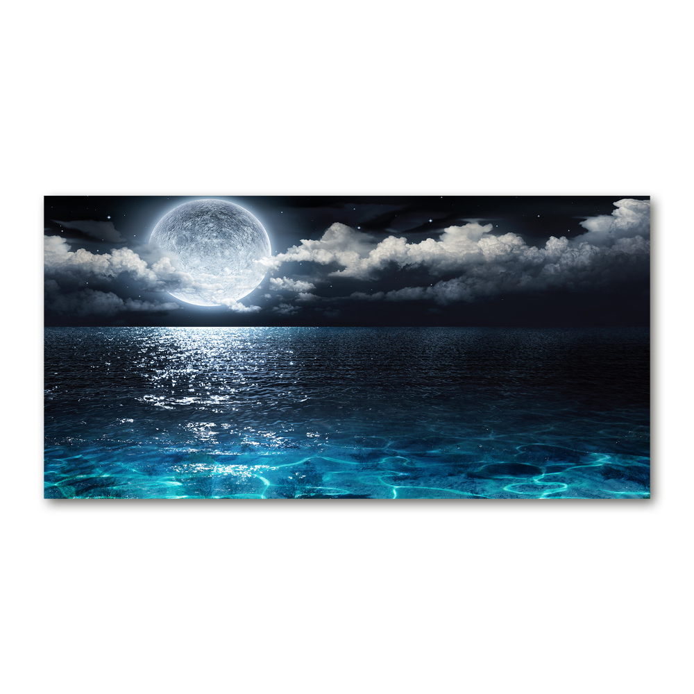 Tableau en verre Pleine lune