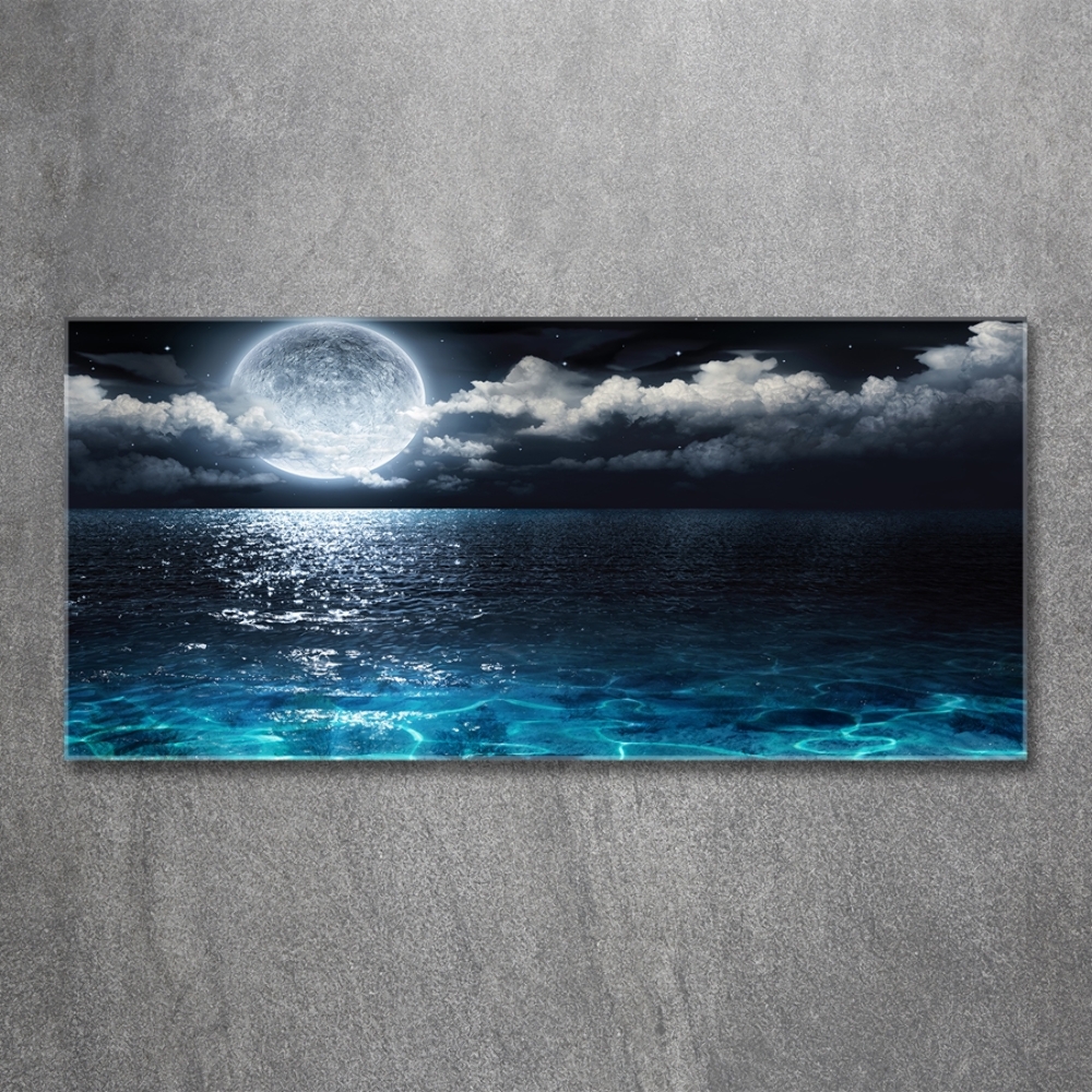 Tableau en verre Pleine lune