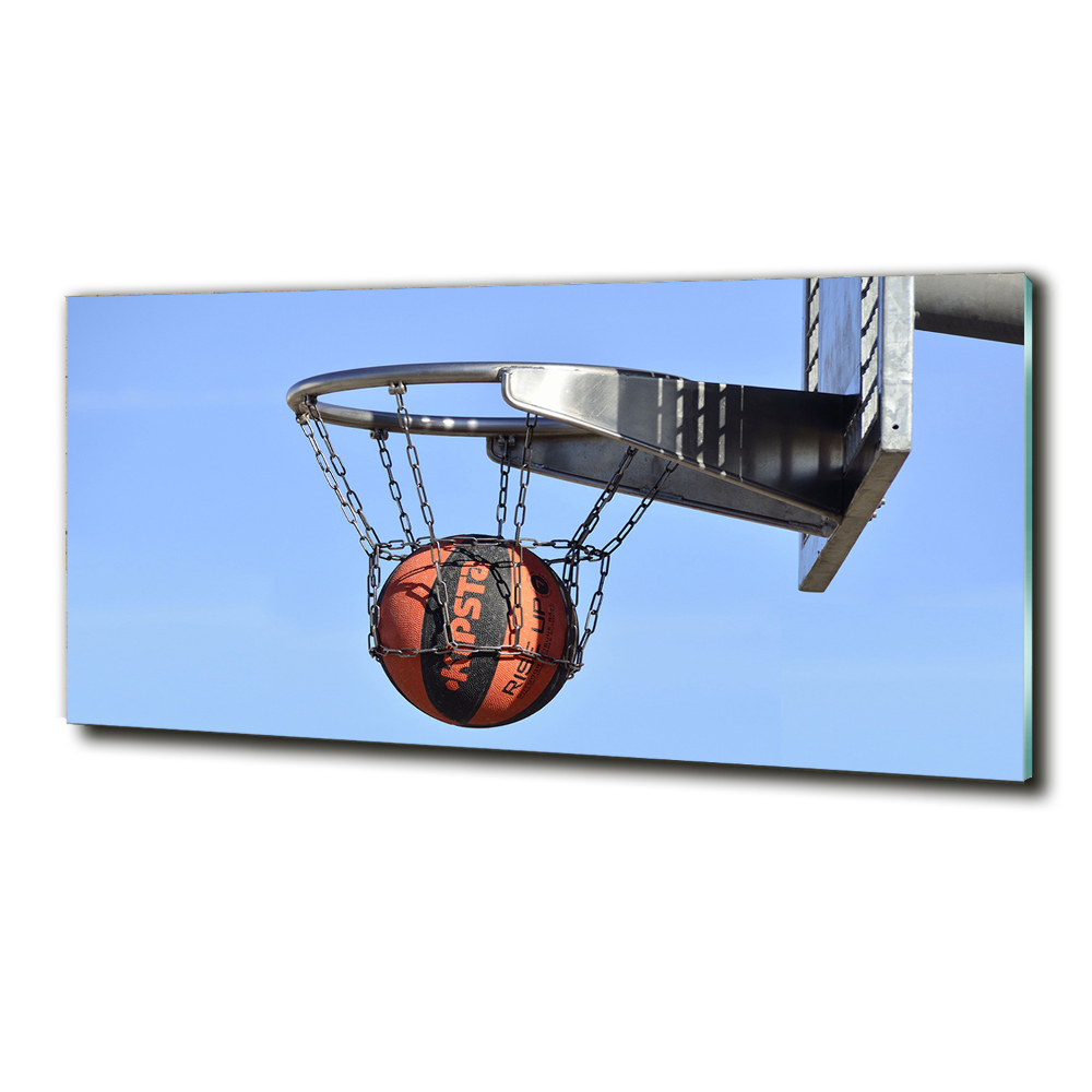 Tableau imprimé sur verre Basket-ball