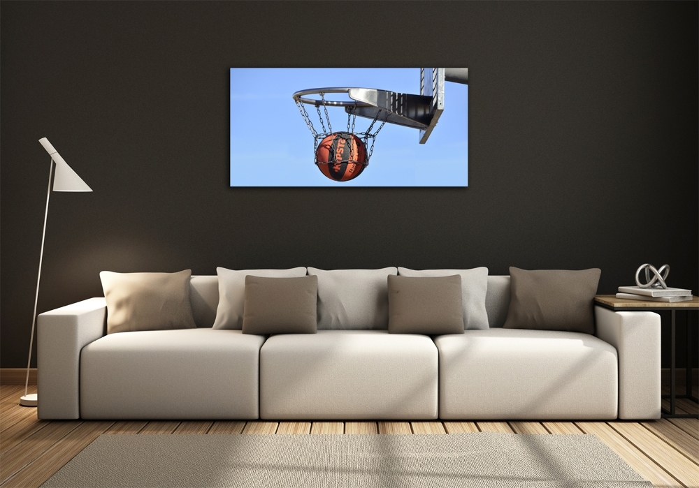 Tableau imprimé sur verre Basket-ball