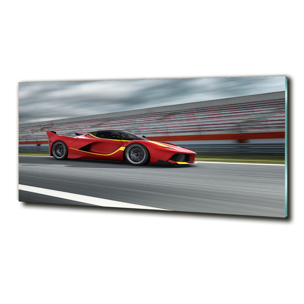 Tableau photo sur verre Voiture de sport