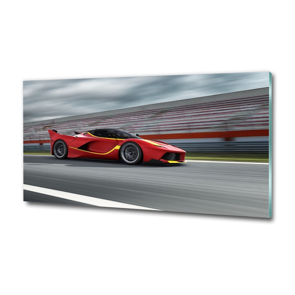 Tableau photo sur verre Voiture de sport