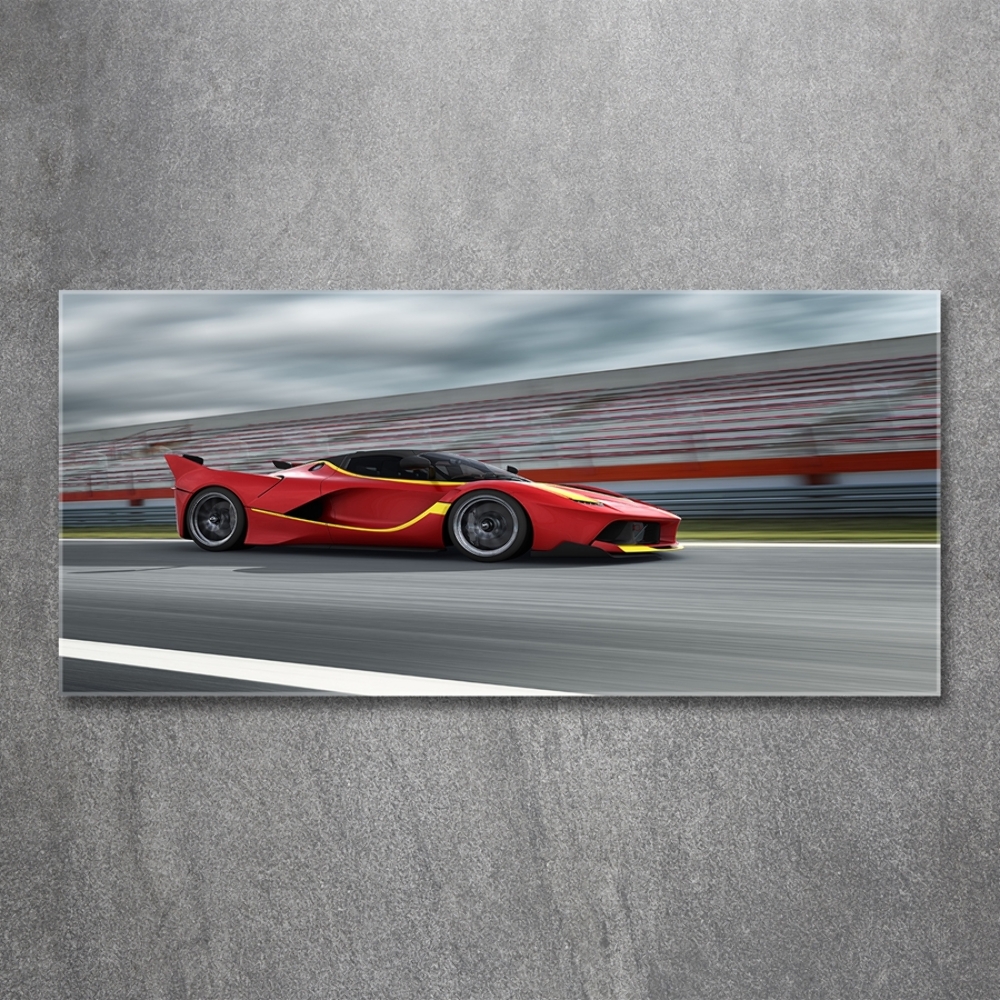 Tableau photo sur verre Voiture de sport