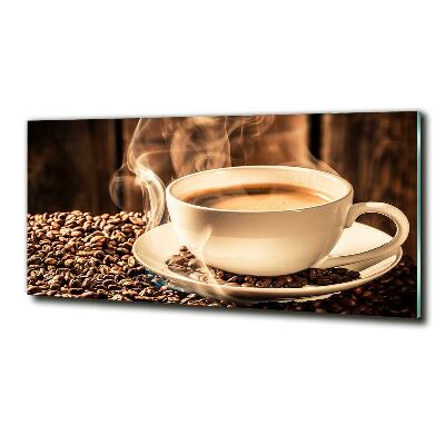 Tableau photo sur verre Café aromatique