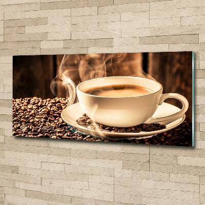 Tableau photo sur verre Café aromatique