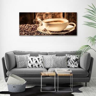 Tableau photo sur verre Café aromatique