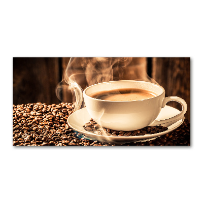 Tableau photo sur verre Café aromatique