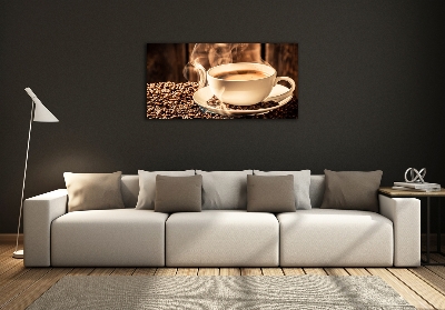 Tableau photo sur verre Café aromatique