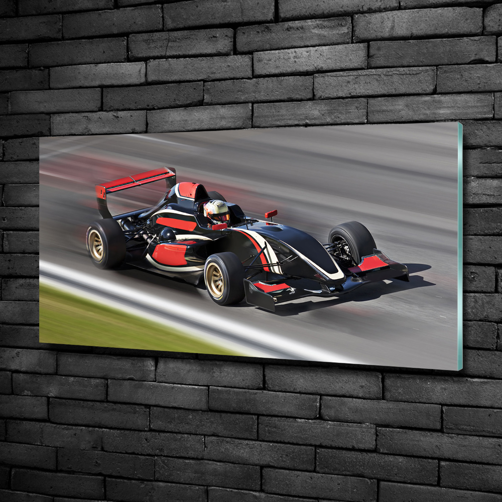 Tableau en verre Formule 1