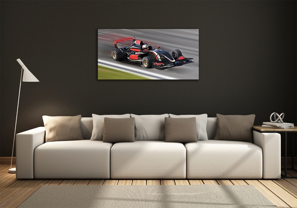 Tableau en verre Formule 1