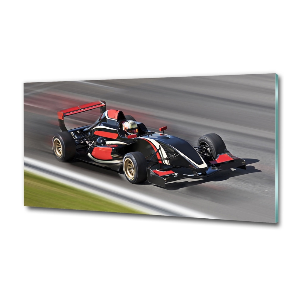 Tableau en verre Formule 1