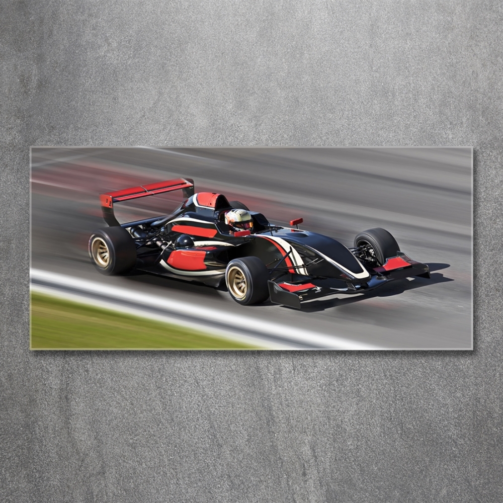 Tableau en verre Formule 1