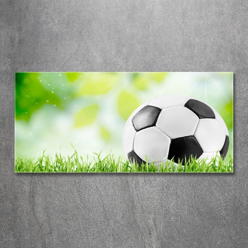 Tableau en verre Football