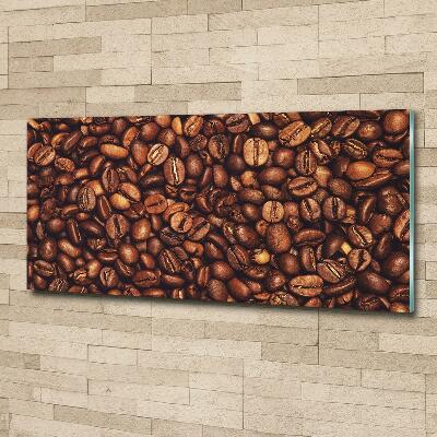 Tableau en verre Grains de café