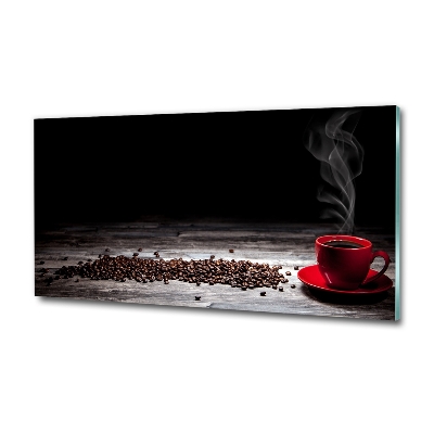 Tableau sur verre Café aromatique